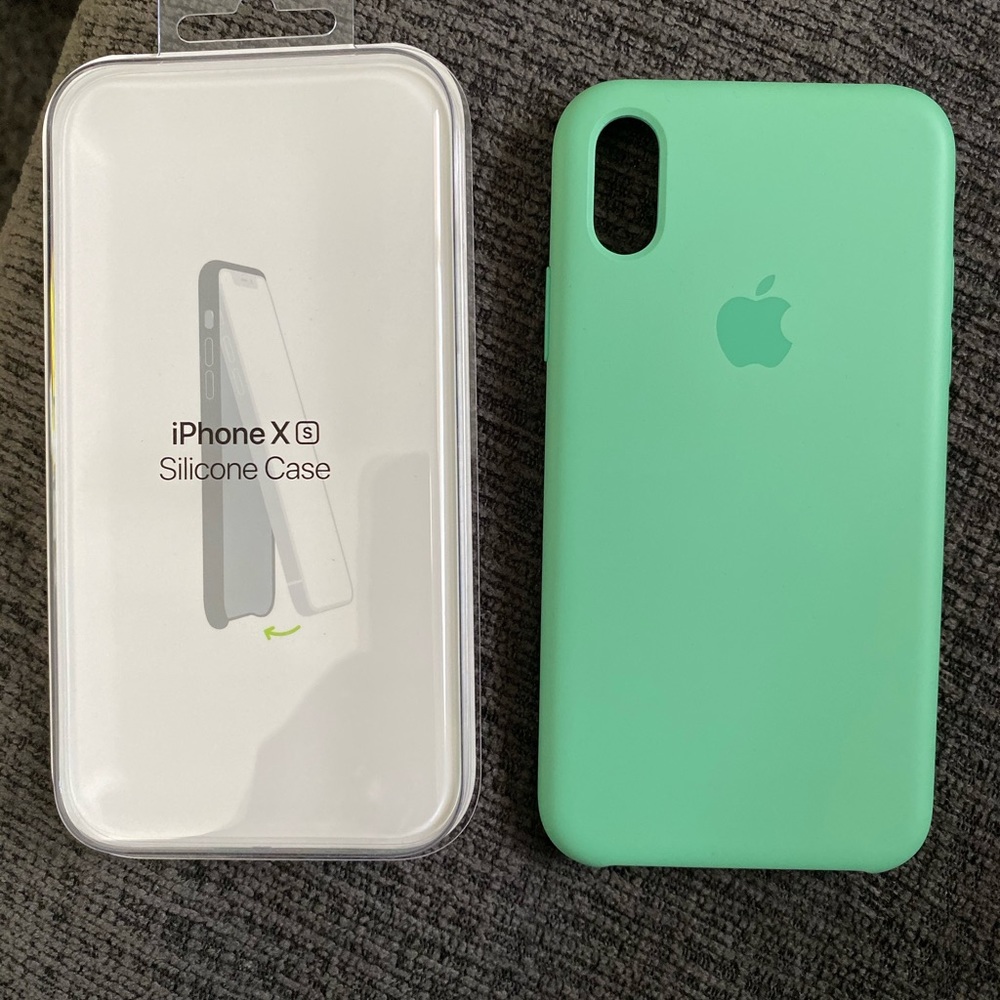iPhone X/XS Spearmint Apple Silicone Case